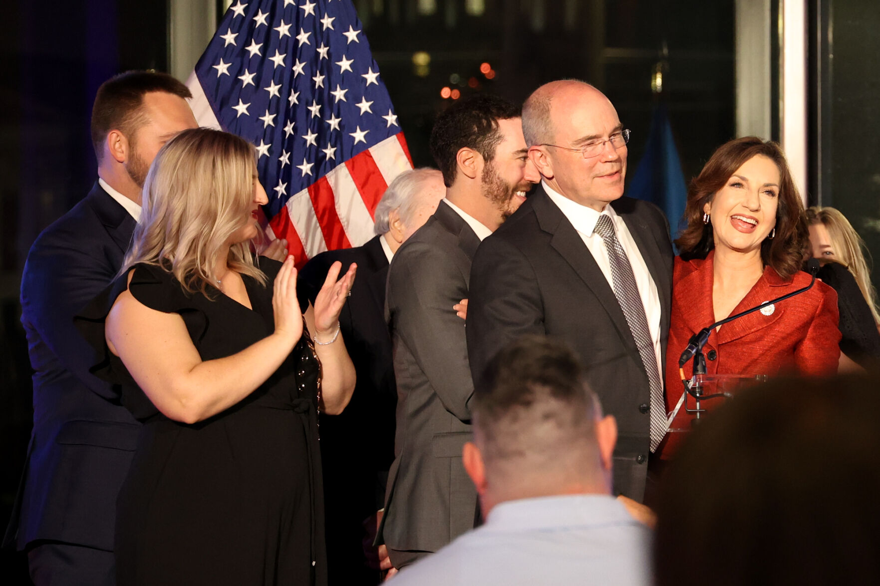 Joy Hofmeister and husband